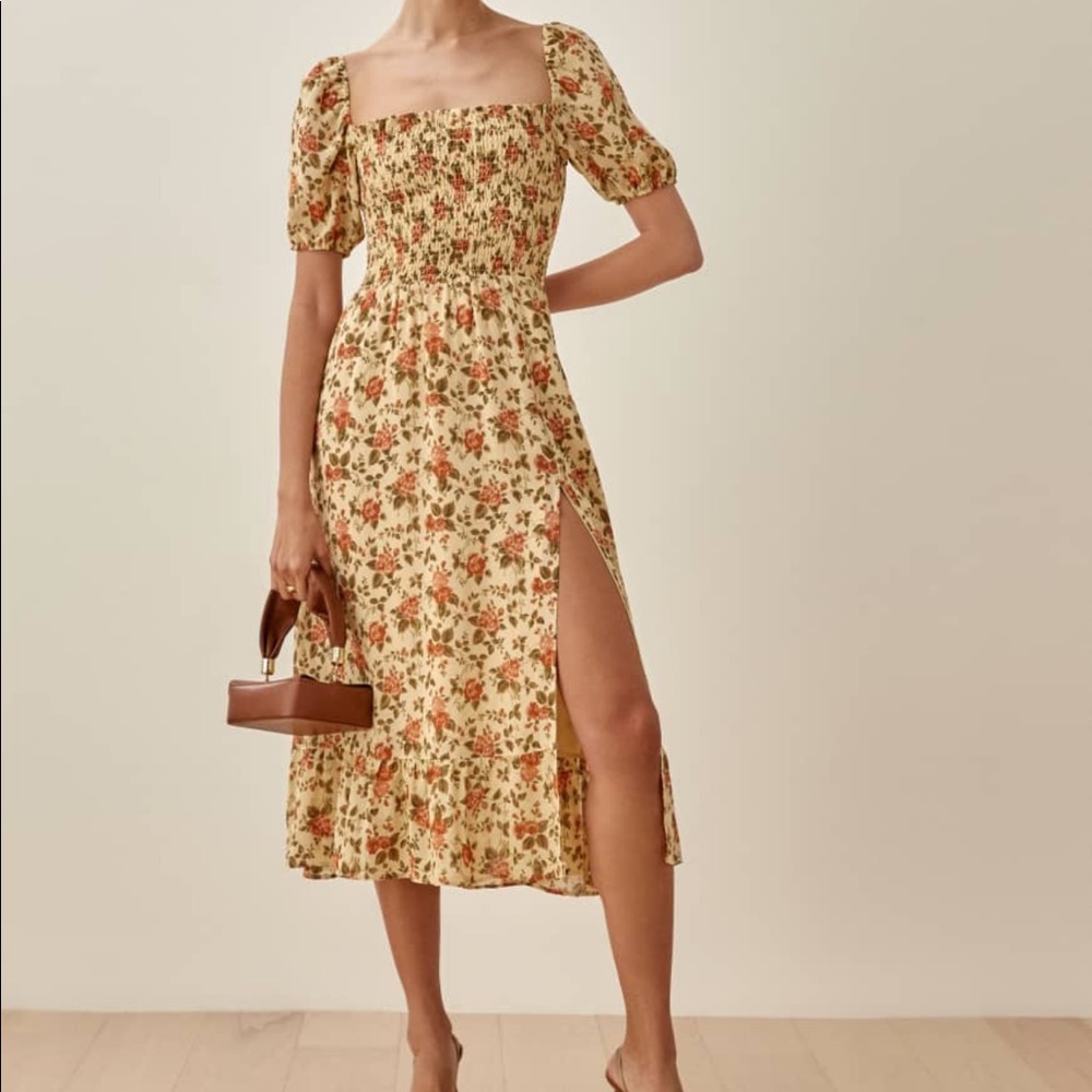 Reformation Meadow Dress in Vareena
